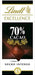 Pack de 5 Tabletas de Chocolate Negro Lindt Excellence 70% Cacao (5x100g). Una experiencia intensa y aromática para los verdaderos amantes del chocolate puro. Lindt - frontal