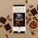 Pack de 5 Tabletas de Chocolate Negro Lindt Excellence 70% Cacao (5x100g). Una experiencia intensa y aromática para los verdaderos amantes del chocolate puro. Lindt - ingredientes