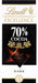 Pack de 5 Tabletas de Chocolate Negro Lindt Excellence 70% Cacao (5x100g). Una experiencia intensa y aromática para los verdaderos amantes del chocolate puro. Lindt - pack