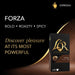 L'OR Espresso Forza, Café de Intensidad 9 (100 Cápsulas). Pack de 5 cajas de 20 cápsulas de aluminio compatibles con Nespresso(R)* para un ristretto o espresso potente. L'or Espresso - ingredientes