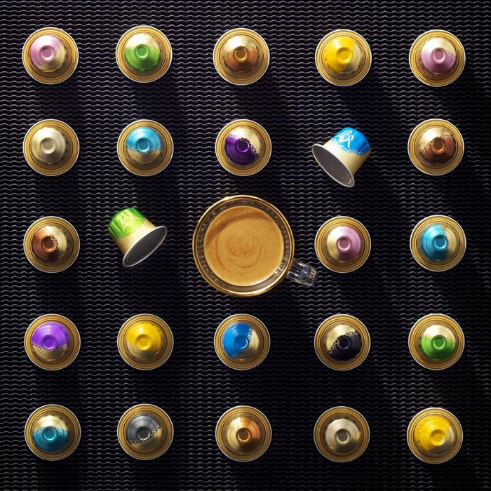 L'OR Espresso Forza, Café de Intensidad 9 (20 Cápsulas). Una caja de 20 cápsulas de aluminio compatibles con Nespresso(R)* para probar un espresso intenso y vigoroso. L'or Espresso - extra