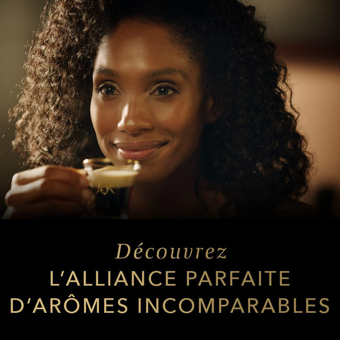 L'OR Espresso Forza, Café de Intensidad 9 (200 Cápsulas). El pack ahorro definitivo, con 10 cajas de 20 cápsulas de aluminio compatibles con Nespresso(R)*. L'or Espresso - lateral