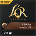 L'OR Espresso Forza, Café de Intensidad 9 (200 Cápsulas). El pack ahorro definitivo, con 10 cajas de 20 cápsulas de aluminio compatibles con Nespresso(R)*. L'or Espresso - zoom