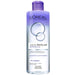 Agua Micelar Bifásica L'Oréal Paris Dermo Expertise (400 ml). El desmaquillante definitivo para pieles sensibles, que elimina el maquillaje waterproof sin frotar. L'oréal Paris - frontal