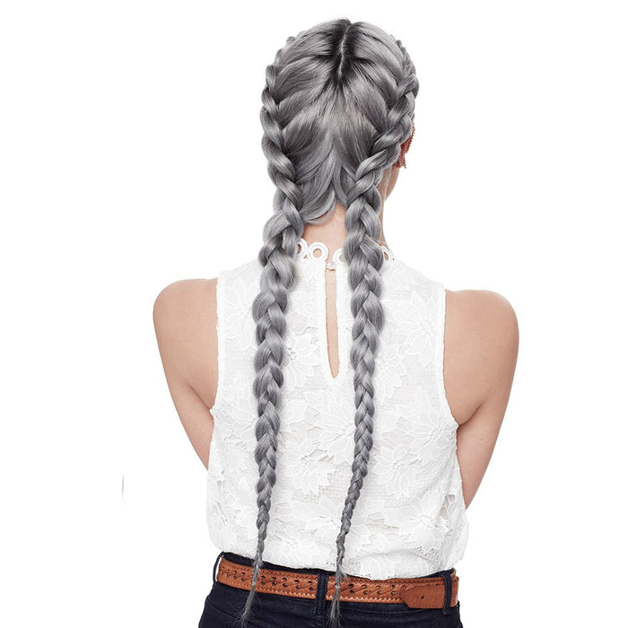 L'Oréal Paris Stylista #Braids Leche de Peinado para Trenzas, 200ml. El producto de styling ideal para conseguir trenzas definidas, pulidas y con un brillo espectacular sin efecto graso. L'oréal Paris - lateral