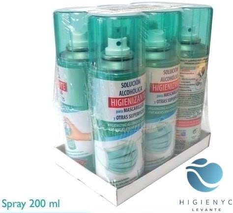 LUBREX Solución Higienizante para Mascarillas, Spray de 100ml. Mantén tus mascarillas frescas, limpias y seguras durante todo el día con este práctico spray hidroalcohólico de bolsillo. Lubrex - detalle