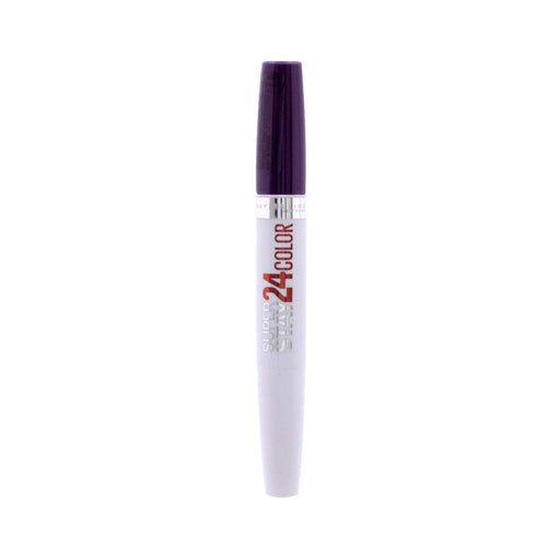 Maybelline Superstay 24H Pintalabios Larga Duración Tono 363 All Day Plum. Un labial de 2 pasos con color ciruela intenso y bálsamo hidratante para un confort total. Maybelline - frontal