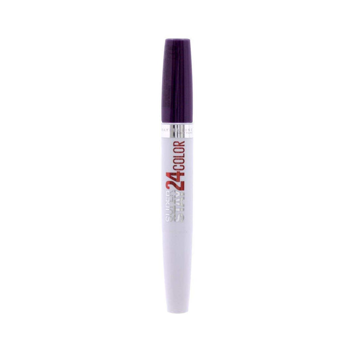Maybelline Superstay 24H Pintalabios Larga Duración Tono 363 All Day Plum. Un labial de 2 pasos con color ciruela intenso y bálsamo hidratante para un confort total. Maybelline - frontal