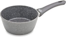 Menax Focus Cazo de Cocina de 18 cm, 1,5L de Aluminio Forjado. Con 5 capas de antiadherente efecto piedra, es apto para inducción y perfecto para cocciones diarias como arroz o sopas. Menax - uso