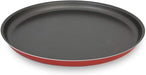 Molde para Pizza Menax de 30 cm. Una bandeja de horno fabricada en Italia, de aluminio con recubrimiento antiadherente de alta calidad para pizzas caseras deliciosas. Menax - frontal