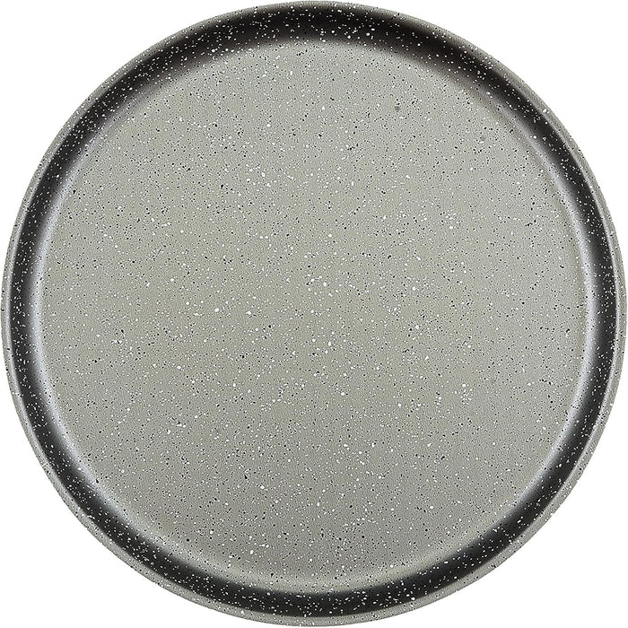 Molde para Pizza Menax Focus de 30 cm. Una bandeja de horno fabricada en Italia con 5 capas de revestimiento antiadherente efecto piedra para una pizza casera perfecta. Menax - pack