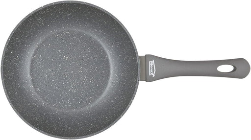 Sartén Wok Menax Focus de 20 cm en Aluminio Forjado. Con 5 capas de antiadherente efecto piedra, apta para inducción y todo tipo de fuegos. Ideal para salteados individuales. Menax - pack