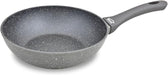 Sartén Wok Menax Focus de 24 cm en Aluminio Forjado. Con antiadherente de 5 capas StoneTech efecto piedra, apto para inducción y todo tipo de cocinas. El tamaño más versátil. Menax - frontal