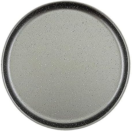 Set de 2 Moldes para Pizza Menax (30 cm). Un pack de dos bandejas de horno de aluminio con recubrimiento antiadherente, fabricadas en Italia para una pizza siempre crujiente. Menax - lateral