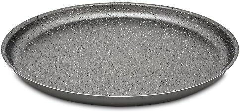Set de 2 Moldes para Pizza Menax (30 cm). Un pack de dos bandejas de horno de aluminio con recubrimiento antiadherente, fabricadas en Italia para una pizza siempre crujiente. Menax - presentacion