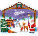 Calendario de Adviento Milka Casa Navideña, 147g de chocolates surtidos. Con 24 sorpresas y 6 variedades diferentes para una cuenta atrás llena de ternura y sabor. Milka - pack