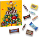 Calendario de Adviento M&M's & Friends con 361g de chocolatinas surtidas. Reúne a tus marcas favoritas: Twix, Snickers, Mars, Bounty, Milky Way y M&M's para una Navidad divertida. M&M's - ingredientes