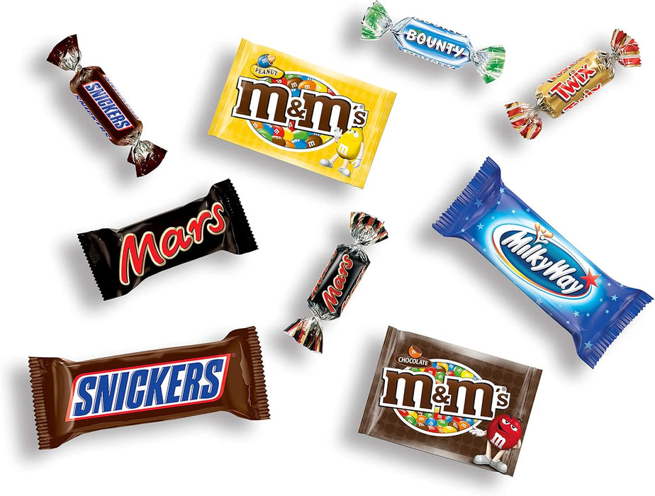 Calendario de Adviento M&M's & Friends con 361g de chocolatinas surtidas. Reúne a tus marcas favoritas: Twix, Snickers, Mars, Bounty, Milky Way y M&M's para una Navidad divertida. M&M's - uso