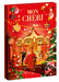 Mon Chéri Calendario de Adviento con 3 variedades de bombones de chocolate y cereza (252g). Una selección de licor, vodka y licor de naranja para una Navidad adulta. Mon Cheri - frontal