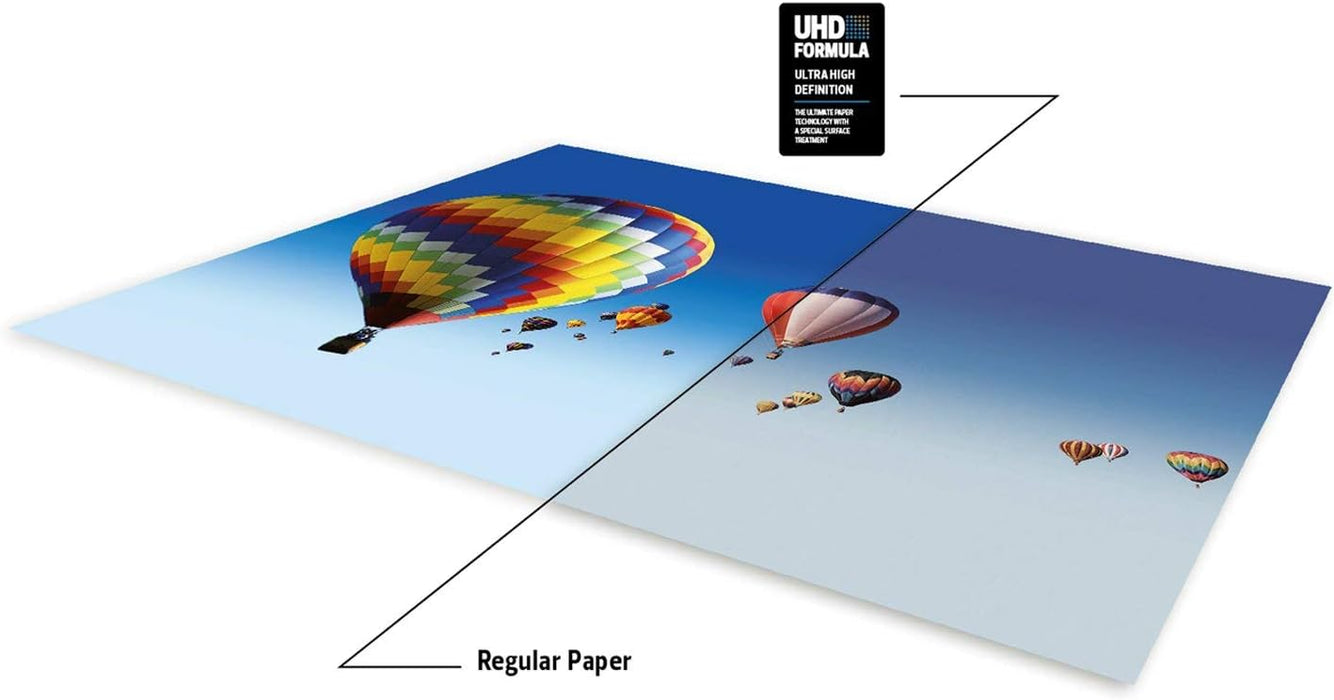 Paquete de 500 Hojas de Papel Multiusos para Impresora Navigator Universal A4 80gr. El papel de alta calidad 99,99% libre de atascos, ideal para el hogar y la oficina. Navigator - detalle