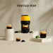Cafetera Nespresso De'Longhi Vertuo Pop en Amarillo Mango. Una máquina de café automática y compacta con tecnología Centrifusion, 4 tamaños de taza y conectividad inteligente. Nespresso - uso