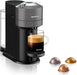 Cafetera Nespresso Vertuo Next de Magimix en Gris Oscuro. Una máquina automática para 5 tamaños de taza, con tecnología Centrifusion y conectividad inteligente. Nespresso - frontal