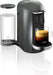 Cafetera Nespresso VertuoPlus de Krups, color Titanio. Una máquina de café de cápsulas de lujo con apertura eléctrica, depósito móvil y tecnología para 5 tamaños de taza. Nespresso - presentacion