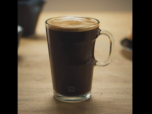 Juego de 2 Vasos de Receta Nespresso View Collection (270 ml). Un set de dos tazas de cristal templado, ideales para tus preparaciones de café con leche como Latte o Cappuccino. Nespresso - pack