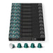 Mega Pack de 100 cápsulas de café Nespresso Stockholm Lungo. Un Lungo intenso y con cuerpo (intensidad 8) con notas malteadas y tostadas de Arábicas puros. Nespresso - frontal