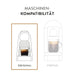 Mega Pack de 100 cápsulas de café Nespresso Stockholm Lungo. Un Lungo intenso y con cuerpo (intensidad 8) con notas malteadas y tostadas de Arábicas puros. Nespresso - ingredientes