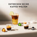 Mega Pack de 100 cápsulas de café Nespresso Stockholm Lungo. Un Lungo intenso y con cuerpo (intensidad 8) con notas malteadas y tostadas de Arábicas puros. Nespresso - uso