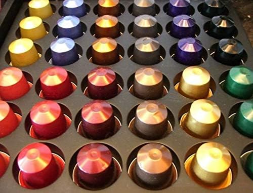 Mega Pack de 100 Cápsulas de Café Nespresso Surtido Mixto Total. Selección aleatoria con 5-10 variedades para el sistema Nespresso Original. ¡Ideal para oficinas! Nespresso - frontal