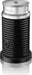 Nespresso Aeroccino 3, Espumador de Leche, Negro. Crea una espuma de leche perfecta, caliente o fría, para tus cappuccinos y lattes con solo pulsar un botón. Rápido, silencioso y fácil de limpiar. Nespresso - frontal