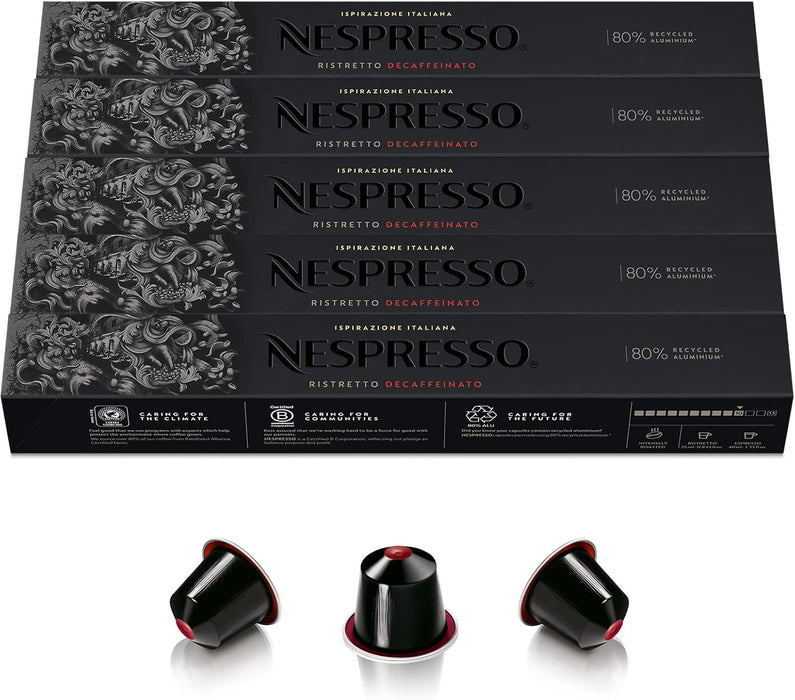 Nespresso Barista Creations Pack Degustación de 30 Cápsulas OriginalLine. Descubre los 3 cafés aromatizados más golosos: Vainilla, Caramelo y Chocolate. Nespresso - pack