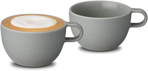 Nespresso Barista Taza de Cappuccino Mediana (270ml). La taza de porcelana de diseño contemporáneo, perfecta para tus recetas con leche y para practicar el arte del latte. Nespresso - frontal