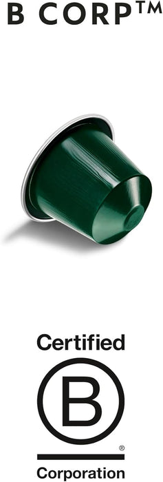 Nespresso Capriccio, Pack de 100 Cápsulas Originales de café rico y equilibrado. Perfil aromático con notas de cereal y ligera acidez. Intensidad 5. Nespresso - lateral