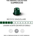 Nespresso Capriccio, Pack de 100 Cápsulas Originales de café rico y equilibrado. Perfil aromático con notas de cereal y ligera acidez. Intensidad 5. Nespresso - pack