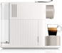 Nespresso De'Longhi Lattissima One, Blanca. La cafetera de cápsulas compacta y elegante para preparar cappuccinos y lattes perfectos con un innovador sistema de leche sin desperdicio. Nespresso - pack