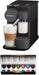 Nespresso De'Longhi Lattissima One, Negro. La cafetera monodosis de cápsulas ideal para preparar cappuccinos perfectos con su depósito de leche compacto y sin desperdicio. Nespresso - detalle