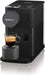 Nespresso De'Longhi Lattissima One, Negro. La cafetera monodosis de cápsulas ideal para preparar cappuccinos perfectos con su depósito de leche compacto y sin desperdicio. Nespresso - lateral