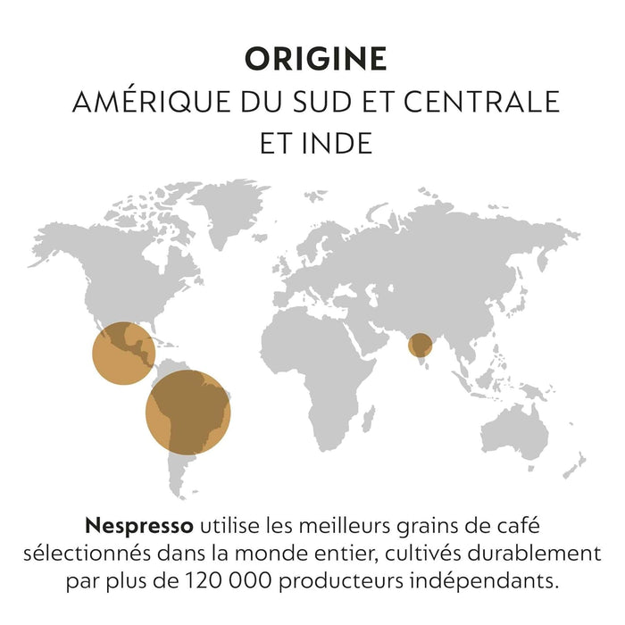 Nespresso Ispirazione Italiana, Pack Gigante de 200 Cápsulas Original. Un viaje por los sabores de Italia con Kazaar, Napoli, Ristretto, Arpeggio, Roma, Livanto y Venezia. Nespresso - detalle