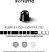 Nespresso Ispirazione Ristretto Italiano, Pack de 100 Cápsulas OriginalLine. Un café intenso (10/13), potente y contrastado, con notas afrutadas y tostadas. Nespresso - zoom