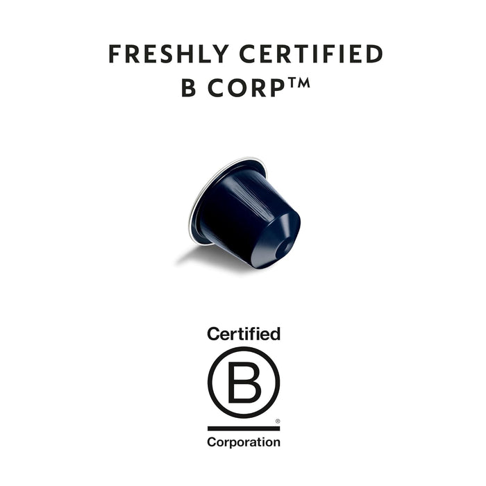 Nespresso Kazaar, Pack de 100 Cápsulas Originales de café muy intenso y cremoso. Perfil aromático especiado y notas a pimienta. Intensidad 12 sobre 13. Nespresso - presentacion
