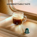 Nespresso Lattissima One Evo, Cafetera de Cápsulas Monodosis Blanca. Prepara cappuccinos y lattes con leche fresca y un solo toque. Tu barista personal en un diseño compacto y elegante. Nespresso - lateral