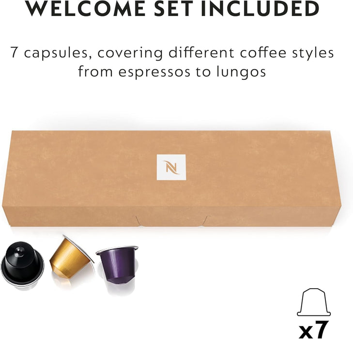Nespresso Lattissima One Evo, Cafetera de Cápsulas Monodosis Blanca. Prepara cappuccinos y lattes con leche fresca y un solo toque. Tu barista personal en un diseño compacto y elegante. Nespresso - presentacion
