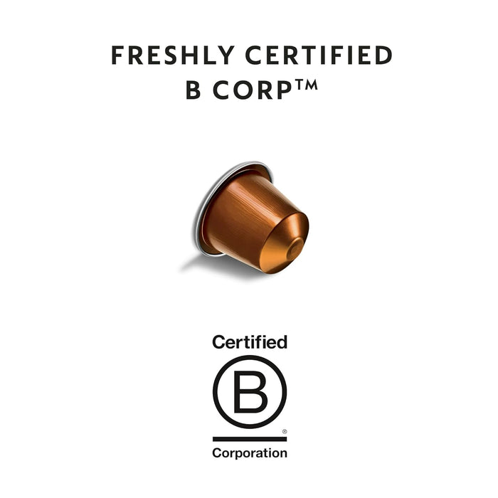 Nespresso Livanto, Pack de 100 Cápsulas Originales de café equilibrado. Perfil aromático redondo con notas a caramelo y cereales tostados. Intensidad 6. Nespresso - presentacion