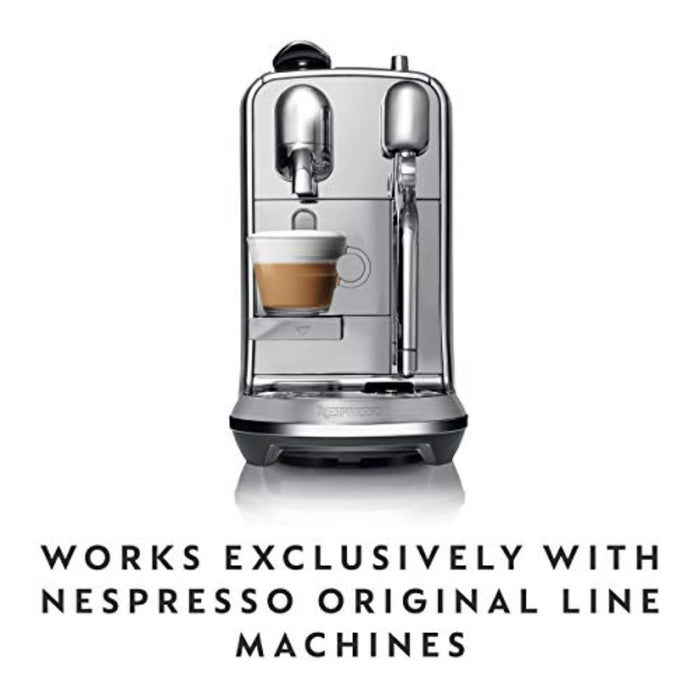 Nespresso Original Pack 50 Cápsulas Volluto Decaffeinato, un café descafeinado de tueste ligero con notas dulces y afrutadas, para disfrutar a cualquier hora. Nespresso - lateral