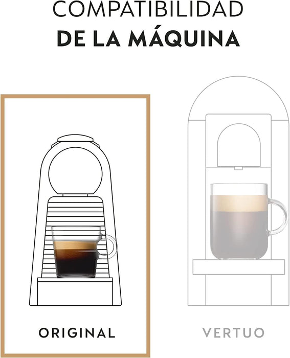Nespresso Original Pack Gigante de 200 Cápsulas Cosi, un café espresso de tueste ligero (4/13), delicado y equilibrado con notas a cereal y un toque afrutado. Nespresso - extra