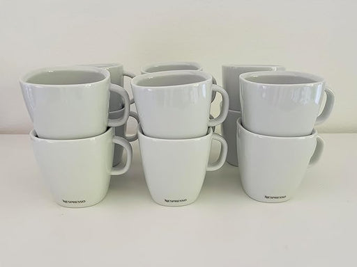 Nespresso Professional Juego de 12 Tazas de Café Lungo (160ml) con Platos. El set de cristalería perfecto para servir un Lungo de calidad profesional en tu oficina, negocio o en casa. Nespresso - frontal