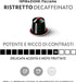 Nespresso Ristretto Descafeinado, Pack 100 Cápsulas Originales de café intenso y rico en contrastes sin cafeína. Intensidad 10 sobre 13. Nespresso - pack